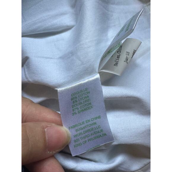 Lilly Pulitzer Mila Stretch Shift Dress Leied Back Print Size 8 euc - Picture 4 of 12